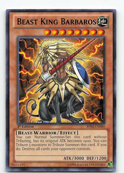 Beast King Barbaros - Battle Pack: War of the Giants #BP02-EN080