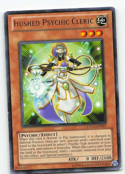 Hushed Psychic Cleric - Extreme Victory #EXVC-EN027