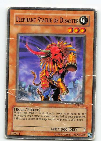 Elephant Statue of Disaster - Ancient Sanctuary #AST-074