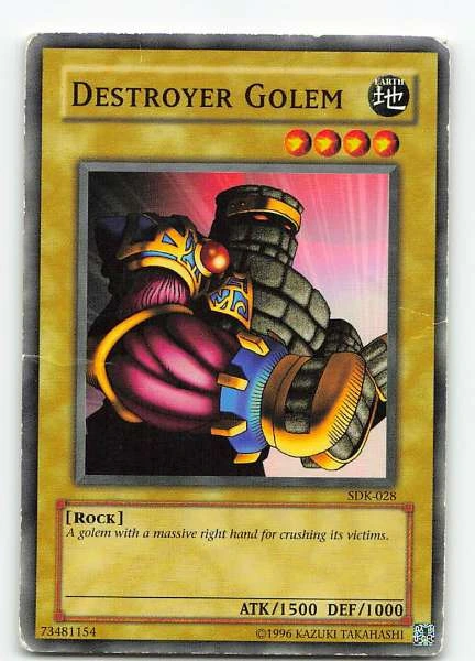 Destroyer Golem - Starter Deck: Kaiba #SDK-028
