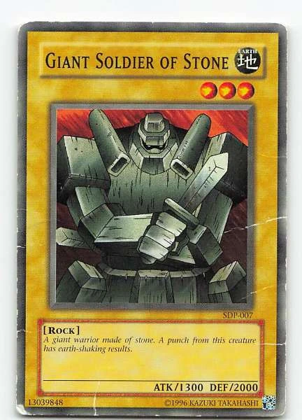Giant Soldier of Stone - Starter Deck: Yugi #SDP-007