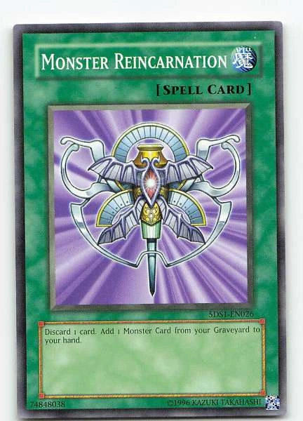 Monster Reincarnation - Stardust Overdrive #5DS1-EN026