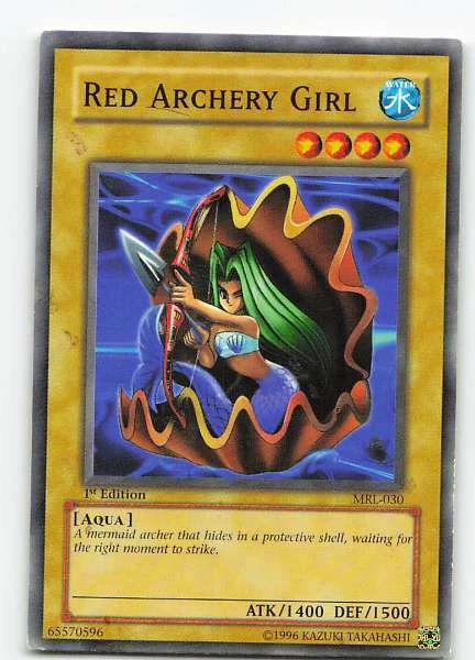 Red Archery Girl - Magic Ruler #MRL-030