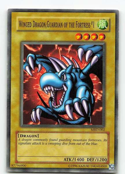 Winged Dragon, Guardian of the Fortress #1 - Metal Raiders #MRD-002