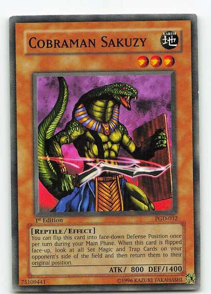 Cobraman Sakuzy - Pharaonic Guardian #PGD-032