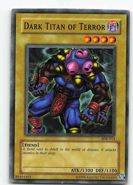 Dark Titan of Terror - Starter Deck: Kaiba #SDK-014