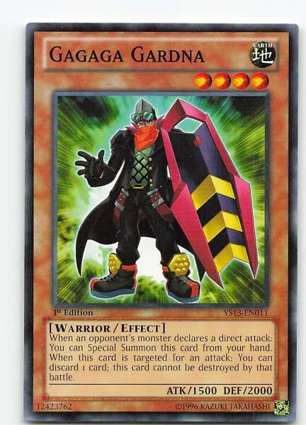 Gagaga Gardna - Starter Deck: Yugi Reloaded #YS13-EN011