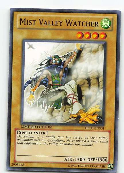 Mist Valley Watcher - Gold Series 3 #GLD3-EN001
