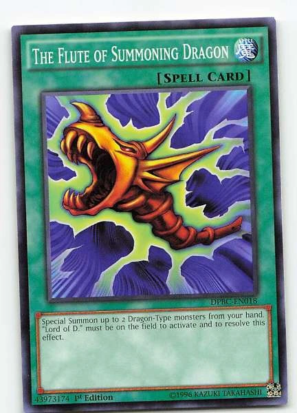 The Flute of Summoning Dragon - Duelist Pack: Battle City #DPBC-EN018