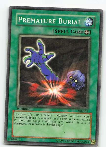 Premature Burial - Starter Deck: Kaiba Evolution #SKE-039