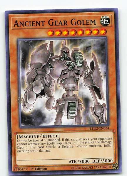 Ancient Gear Golem - Multiple Sets #LFD2-EN034