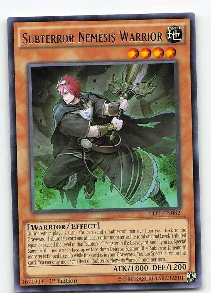 Subterror Nemesis Warrior - The Dark Illusion #TDIL-EN082