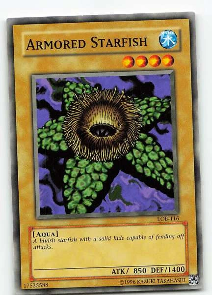 Armored Starfish - Legend of Blue-Eyes White Dragon #LOB-116