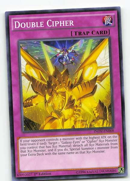 Double Cipher - Invasion: Vengeance #INOV-EN068