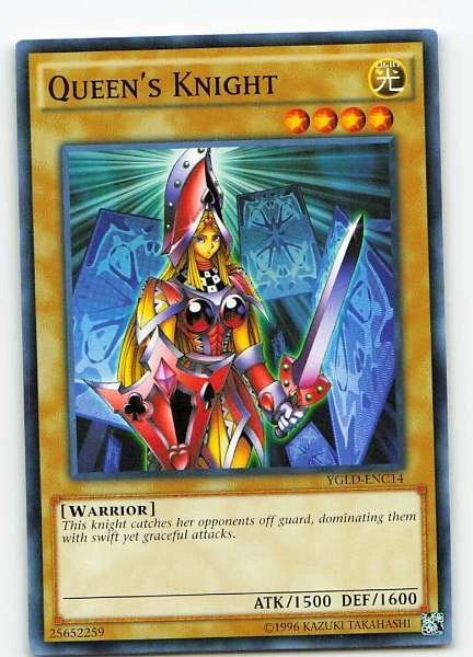 Queen's Knight - Yugi's Legendary Decks #YGLD-ENC14