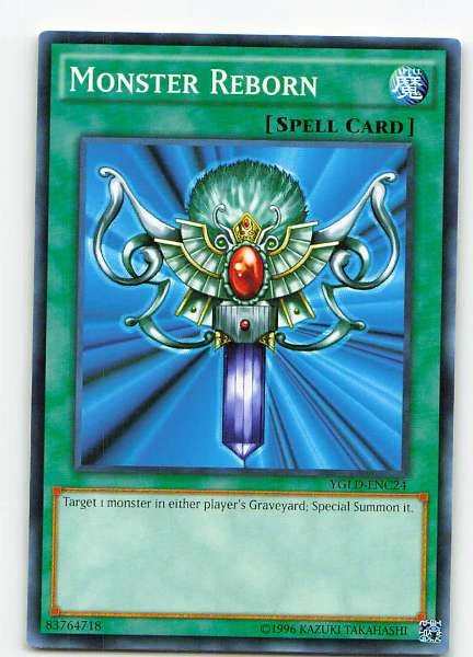 Monster Reborn - Yugi's Legendary Decks #YGLD-ENC24