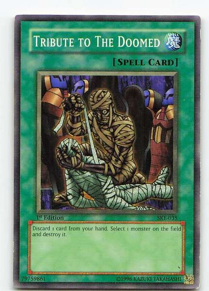 Tribute to the Doomed - Starter Deck: Kaiba Evolution #SKE-035
