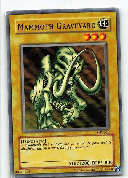 Mammoth Graveyard - Starter Deck: Yugi #SDY-010