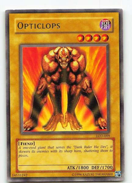 Opticlops - Legacy of Darkness #LOD-009