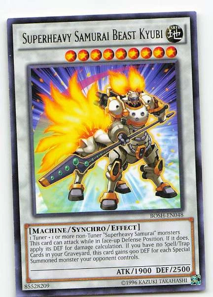 Superheavy Samurai Beast Kyubi - Breakers of Shadow #BOSH-EN048