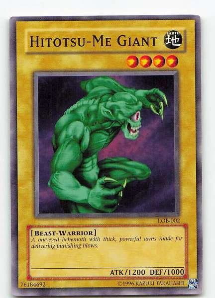 Hitotsu-Me Giant - Legend of Blue Eyes White Dragon #LOB-002