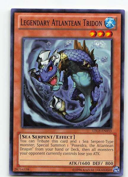 Legendary Atlantean Tridon - Lord of the Tachyon Galaxy #LTGY-EN033