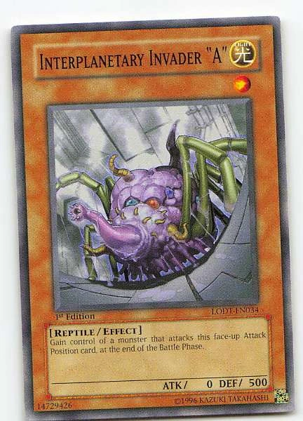 Interplanetary Invader "A" - Light of Destruction #LODT-EN034
