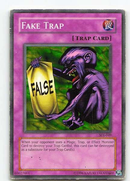 Fake Trap - Starter Deck: Joey #SDJ-049