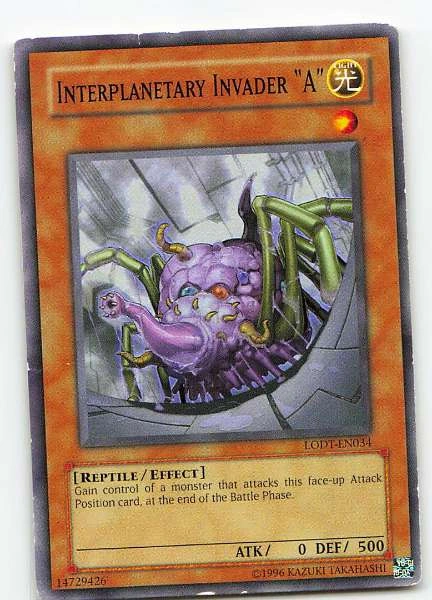 Interplanetary Invader "A" - Light of Destruction #LODT-EN034