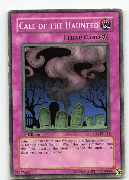 Call of the Haunted - Structure Deck: Dragon's Roar #SD1-EN021