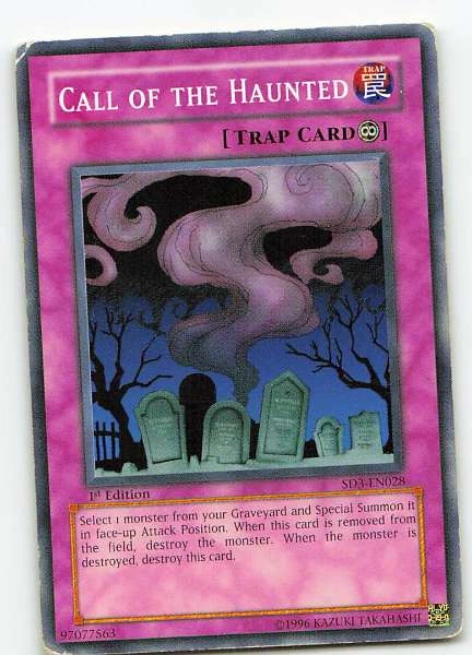 Call of the Haunted - Structure Deck: Blaze of Destruction #SD3-EN028