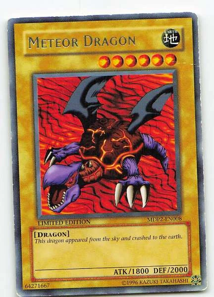 Meteor Dragon - McDonald's Promo Series 2 #MDP2-EN008