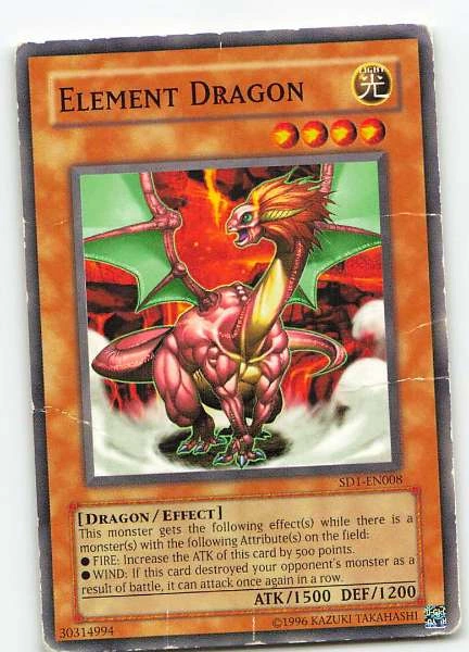 Element Dragon - Structure Deck: Dragon's Roar #SD1-EN008