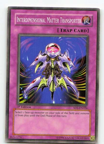 Interdimensional Matter Transporter - Dragon's Roar #SD1-EN026