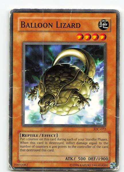 Balloon Lizard - Invasion of Chaos #IOC-072