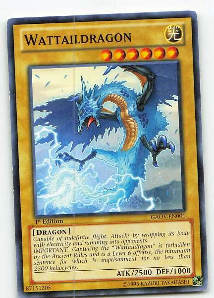 Wattaildragon - Galactic Overlord #GAOV-EN001
