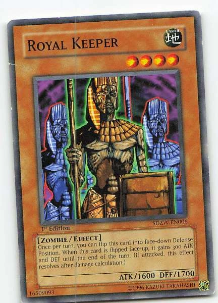 Royal Keeper - Structure Deck: Zombie World #SDZW-EN006