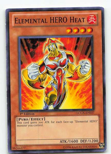 Elemental HERO Heat - Legendary Collection 2 #LCGX-EN037