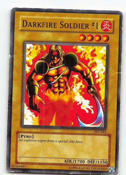 Darkfire Soldier #1 - Pharaoh's Servant #PSV-043