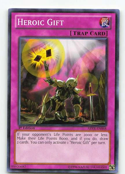 Heroic Gift - Abyss Rising #ABYR-EN068