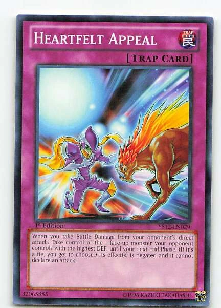 Heartfelt Appeal - Starter Deck: Xyz Symphony #YS12-EN029