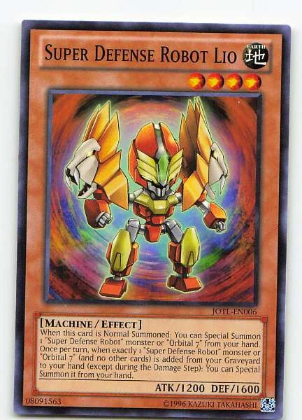 Super Defense Robot Lio - Judgment of the Light #JOTL-EN006
