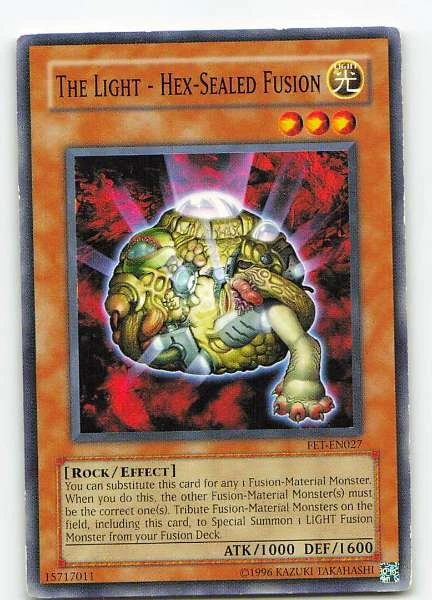 The Light - Hex-Sealed Fusion #FET-EN027