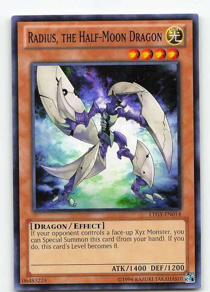 Radius, the Half-Moon Dragon - Lord of the Tachyon Galaxy #LTGY-EN014