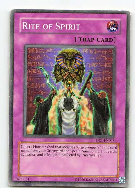 Rite of Spirit - Dark Revelation 1 #DR1-EN048
