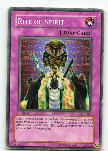 Rite of Spirit - Pharaonic Guardian #PGD-100