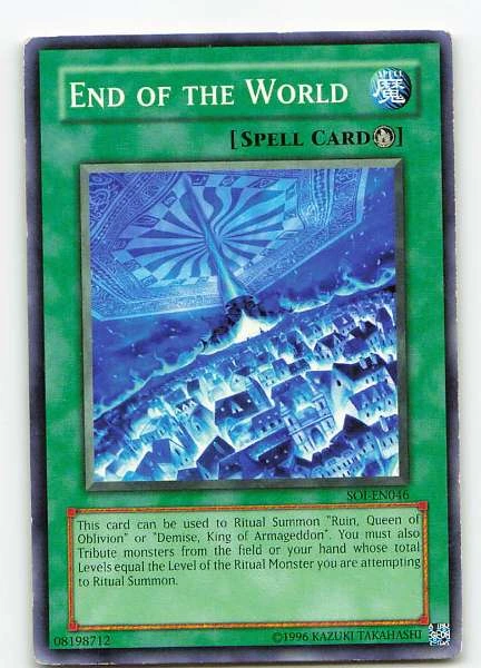 End of the World - Shadow of Infinity #SOI-EN046
