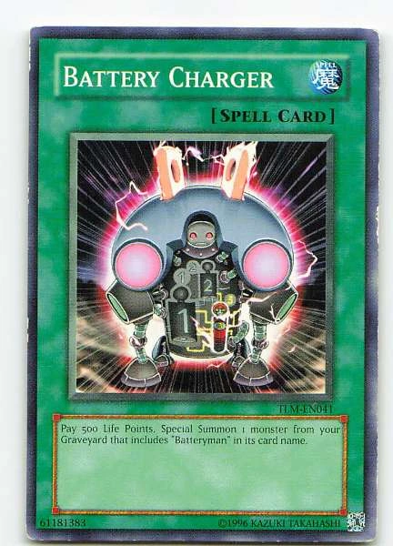 Battery Charger - The Lost Millennium #TLM-EN041