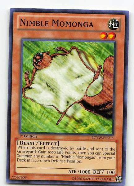 Nimble Momonga - Legendary Collection 3: Yugi's World #LCYW-EN235