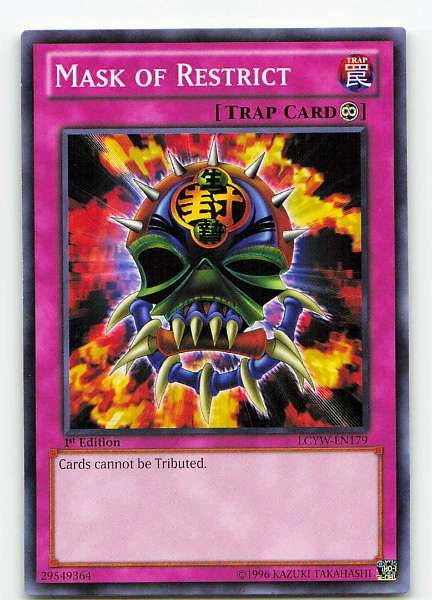 Mask of Restrict - Legendary Collection 3: Yugi's World #LCYW-EN179